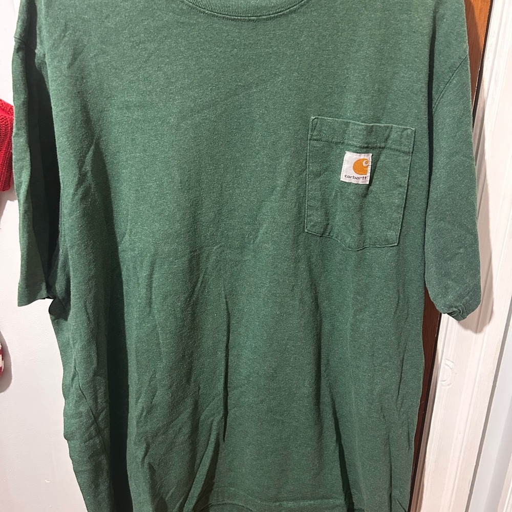 Carhartt Men's Forest Green Short Sleeve Tee